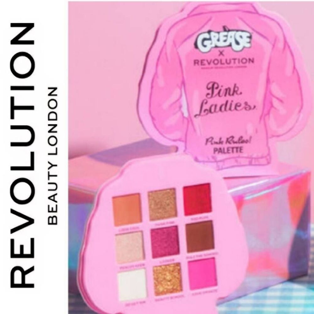 Revolution Beauty X Grease Pink‎ Lady Shadow Palette